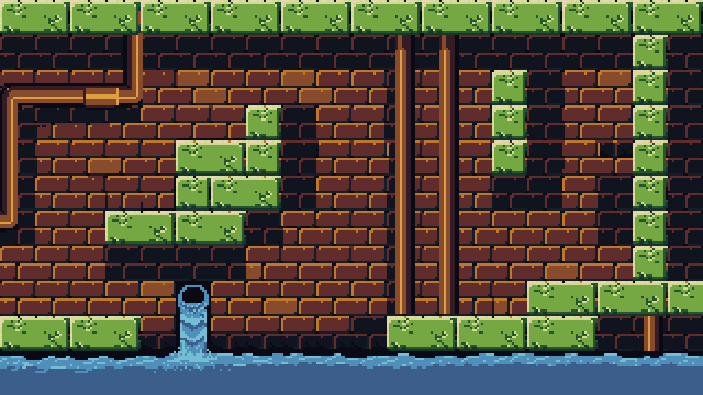 tipodd125's tweet photo. Living in the sewers #tmnt #pixelart #aseprite https://t.co/Jn0UYCC5Ea