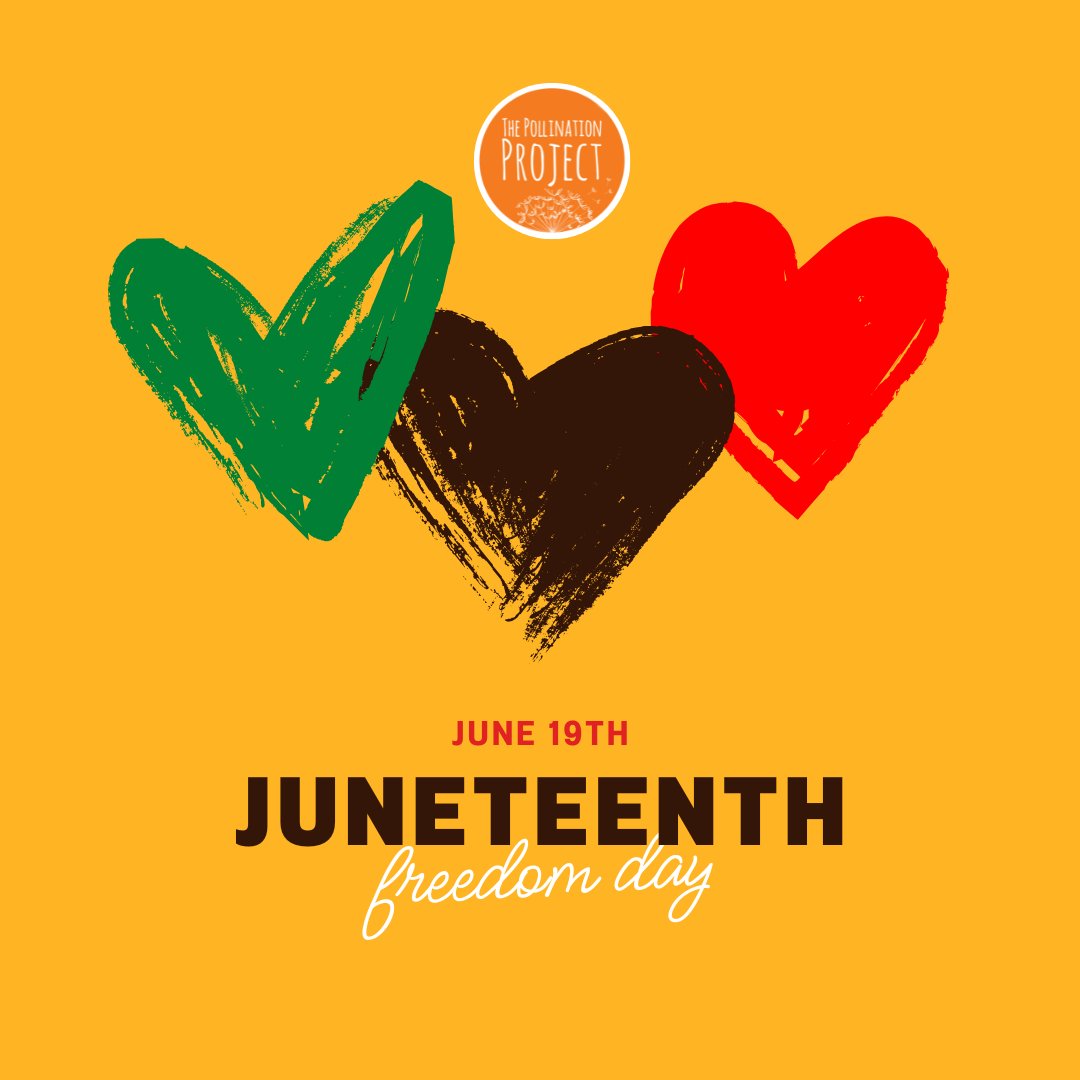 Pollinationproj's tweet photo. Freedom is the power to lead and shape your community's future. We see that every day in the grassroots changemakers we fund worldwide. Today we honor them. 🌱 #Juneteenth https://t.co/bHCGRQl3Rp
