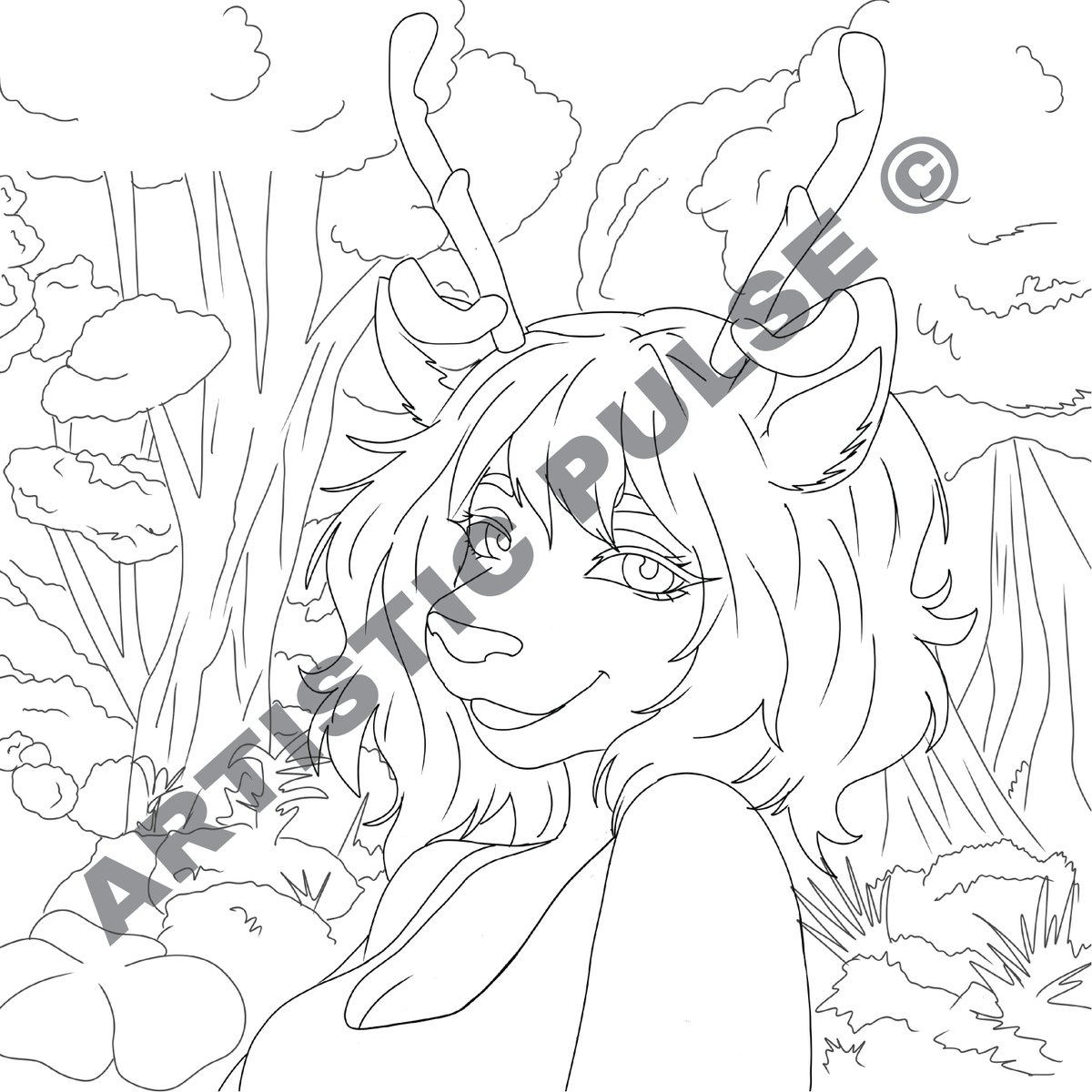 artisticpulse69's tweet photo. Lost in the forest, yet completely at home.

A peaceful deer-inspired character enjoying the calm beauty of nature. I wanted to create a soft atmosphere with warm colors, gentle lighting, and a cozy woodland vibe.
#FurryArt #DeerOC #ForestArt #AnthroArt #DigitalArt #CharacterDesign #NatureArt #OriginalCharacter #FantasyArt #Illustration #DigitalPainting #CharacterArtist #ArtShare #FurryFandom #WoodlandArt #OC