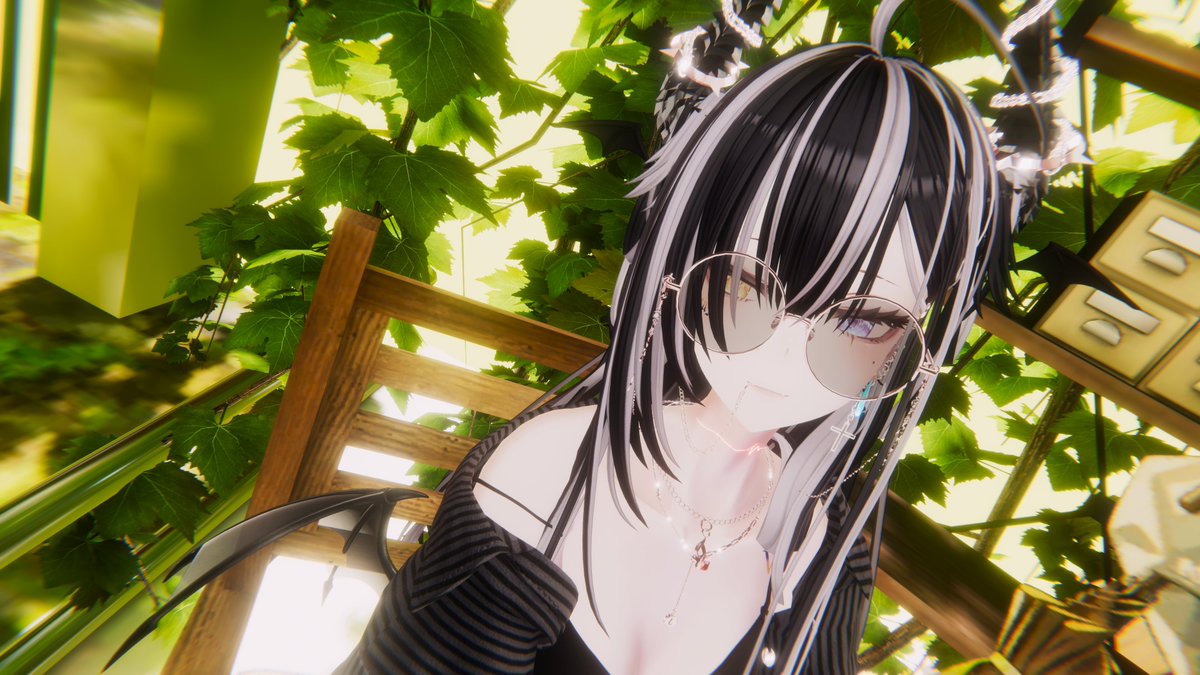 Nekozaki0907's tweet photo. みんなおはよう☀！    
 #ラシューシャ #Lasyusha #VRChat https://t.co/VgU2dgShhe