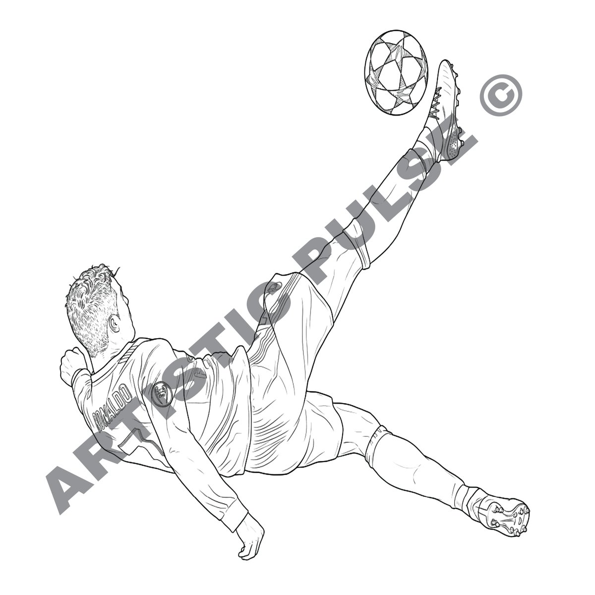 artisticpulse69's tweet photo. Cristiano Ronaldo's legendary bicycle kick a moment that left football fans speechless.

This fan art is my tribute to CR7 and one of the most iconic goals in football history. Capturing the movement, energy, and atmosphere of this unforgettable moment was an amazing challenge.
@Cristiano 

#CristianoRonaldo #CR7 #Ronaldo #FootballArt #SoccerArt #FanArt #ChampionsLeague #DigitalArt #SportsArt #Football #GOAT #FootballFan #SportsIllustration #ArtShare #CR7FanArt