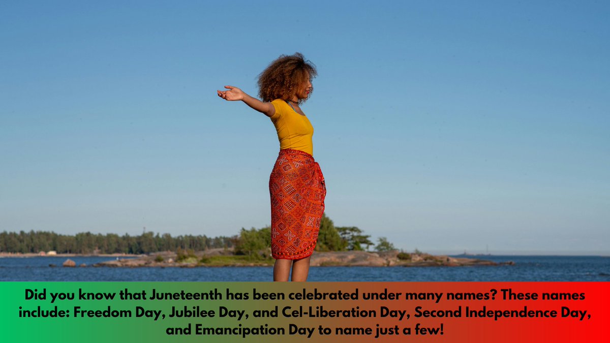 RunnerEDQ's tweet photo. Happy Juneteenth and Fun Fact Friday!
#FunFact #Fact #DidYouKnow #Juneteenth https://t.co/u8jS4k1xft