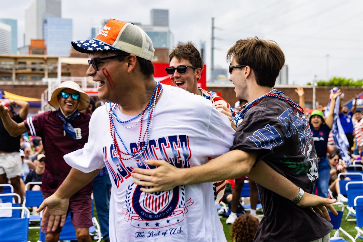 FWC26Houston's tweet photo. WE BELIEVE 🦅🇺🇸 https://t.co/Pbv0eljM48