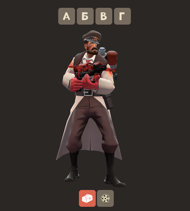 bluekitty228's tweet photo. Drew my first gifted loadout

#art #krita #digitalart #teamfortress2 #tf2 #tf2medic https://t.co/AR2e3hAgJn
