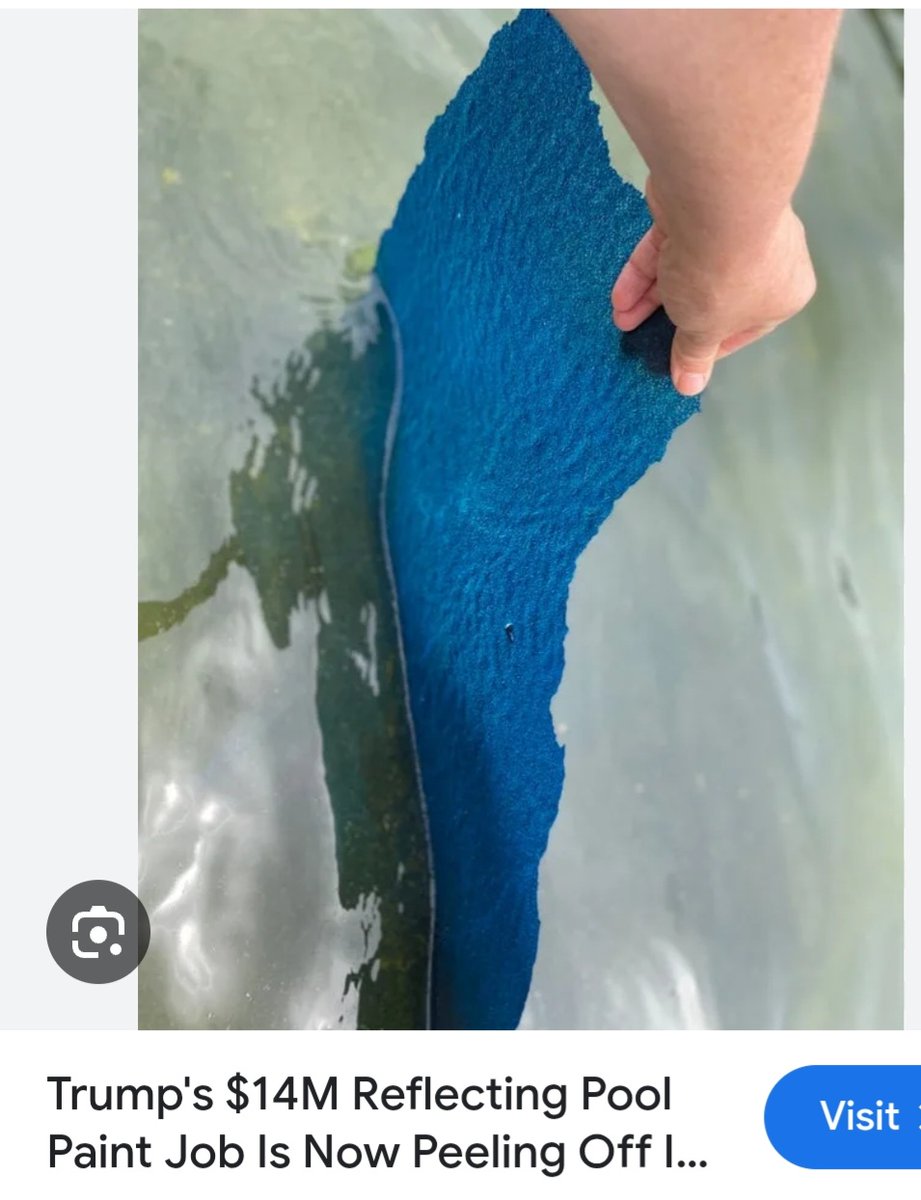 AbGamble1's tweet photo. @ColMoeDavis Peeling paint in the Reflecting pool as well.. https://t.co/TaifXww28q