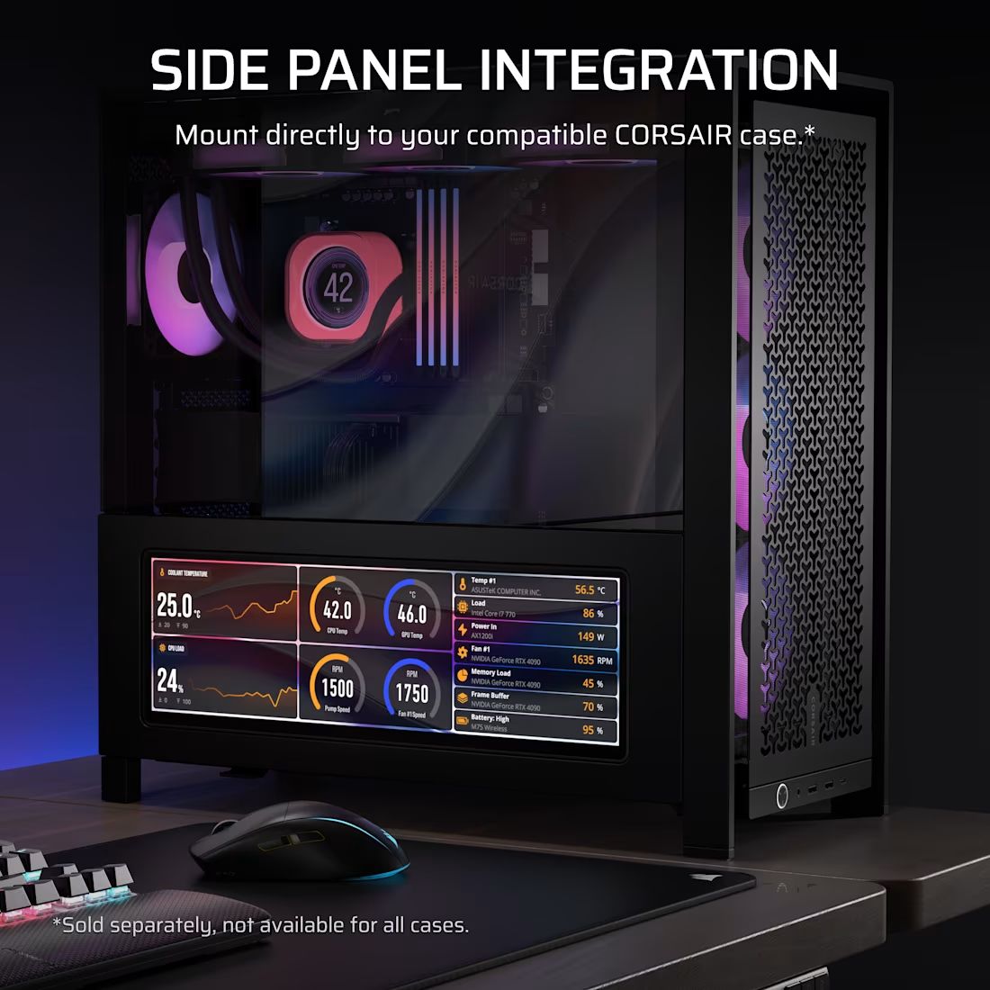 CORSAIR XENEON EDGE 14.5 inch LCD Touchscreen is $199.99 at