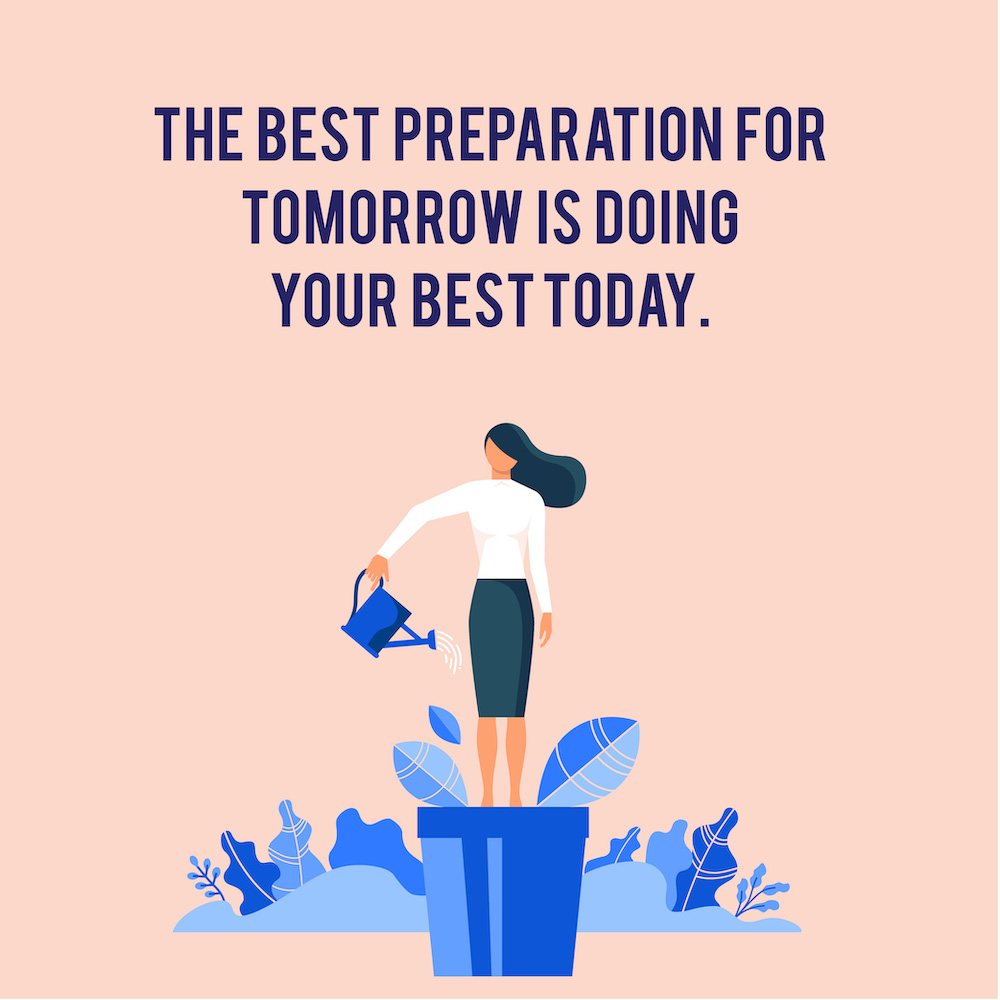 TasteenA's tweet photo. What are you doing today to prepare for the life you want tomorrow? https://t.co/A4UTUplKSS