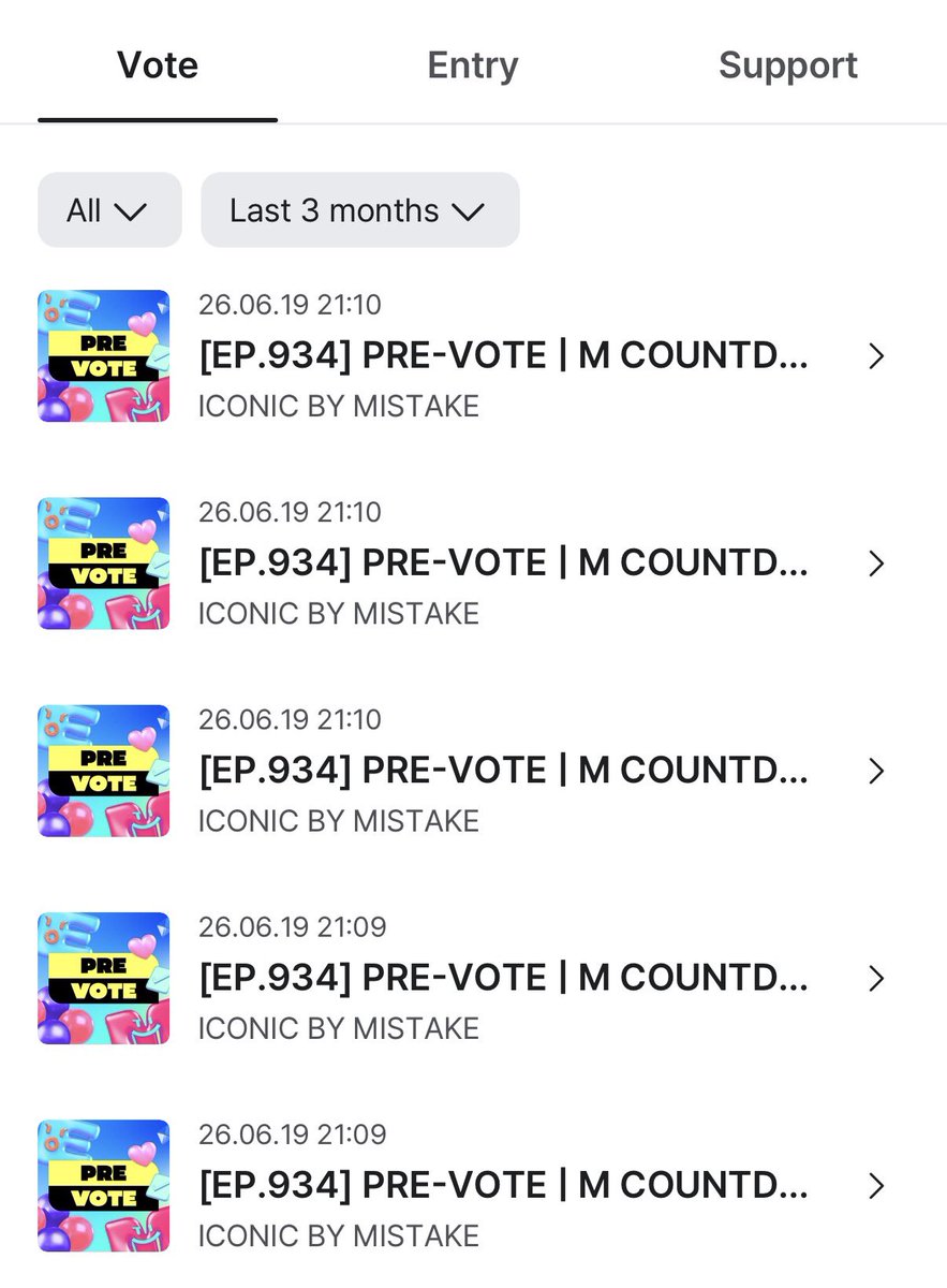fimloops's tweet photo. 🚨M COUNTDOWN PRE-VOTING STARTS NOW🚨

Drop your 5x votes for ICONIC BY MISTAKE‼️

drop your proof, TAG 3 of your oomfs and ask them to vote!

@ynjnfims @Lesseraphic @kazumoyed 

LET’S GET THIS WIN FOR KATSSERALLIT ❤️‍🔥 https://t.co/7nIpgQMEn8