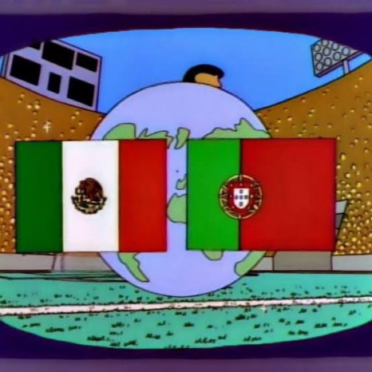 mrtejada_'s tweet photo. 🚨𝗧𝗘 𝗥𝗘𝗦𝗨𝗟𝗧𝗔: Portugal en realidad necesitará terminar segundo en su grupo para que la teoría de Los Simpson sobre la Copa del Mundo que predice una final Portugal vs. México se haga realidad. 🇵🇹🇲🇽 https://t.co/jAzqm3ZjGD