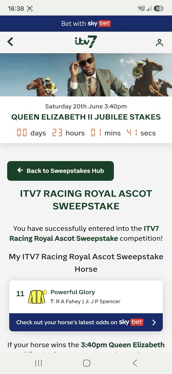 GaitskellTony's tweet photo. @ITV7Racing #ITV7SweepToVictory https://t.co/cHJ0OXidGE