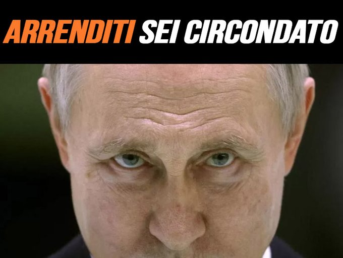 __govision's tweet photo. Arrenditi sei circondato" 😂😋🤡🤣😜
#Trump #Putin #IranWar #UkraineWar #hormuz #Vance #Hegseth #NATO #Zelensky #Moscow https://t.co/oW7BnzzxdI