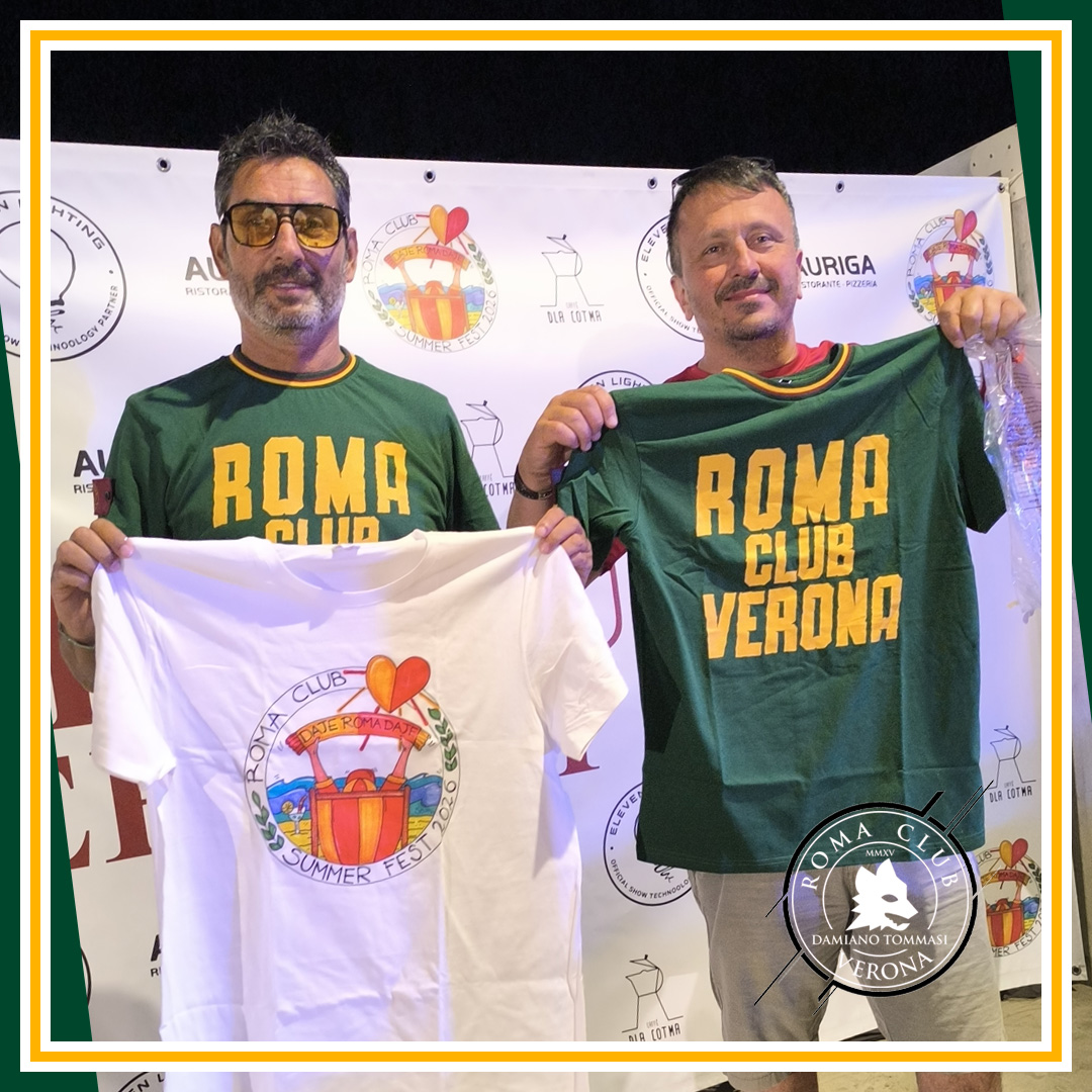 ASRomaClubVR's tweet photo. 💛 ESTATE GIALLOROSSA ❤

💪 Roma Club Rimini

🟨🟥 #ASRomaClubVerona #RCV #ASRoma #ASR https://t.co/3xdBhHTTjO