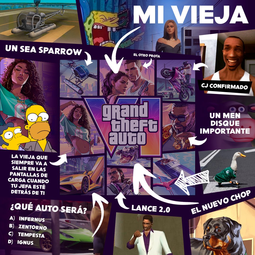 GamesInspector_'s tweet photo. Análisis de la portada del GTA VI: https://t.co/lo2rNNpdrN