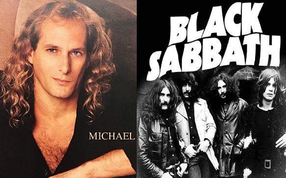 historyrock_'s tweet photo. Tony Iommi confirmed that Michael Bolton auditioned to be Black Sabbath's singer after Ozzy left. Bolton denies it, but Tony says the tapes exist. https://t.co/u7PYMSIHIT