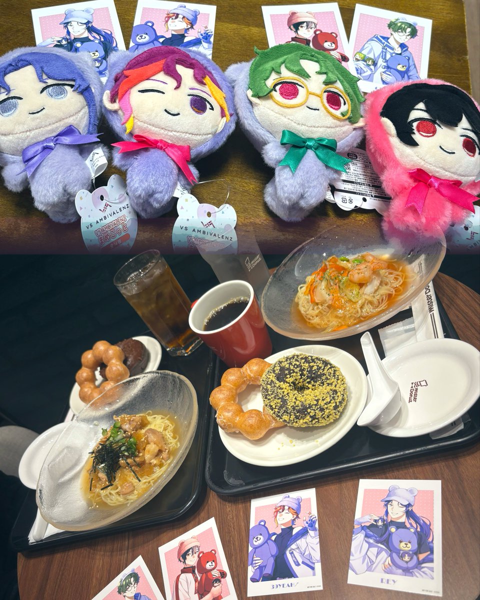 Sa_crom's tweet photo. 素敵な出会いがあった日🫶
特典欲しかったから無事に揃って嬉しいし(大感謝)、ぬいちゃんとてもかわいいし、皆みんなかおがいい https://t.co/RPKem6UKNk