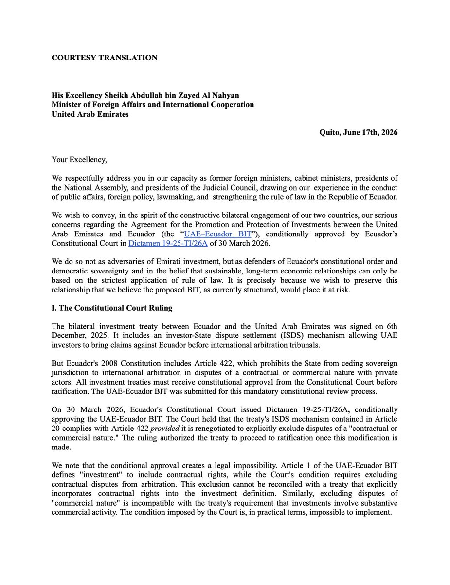 GuillaumeLong's tweet photo. This is our full letter to @ABZayed https://t.co/vHIZDgp2xS