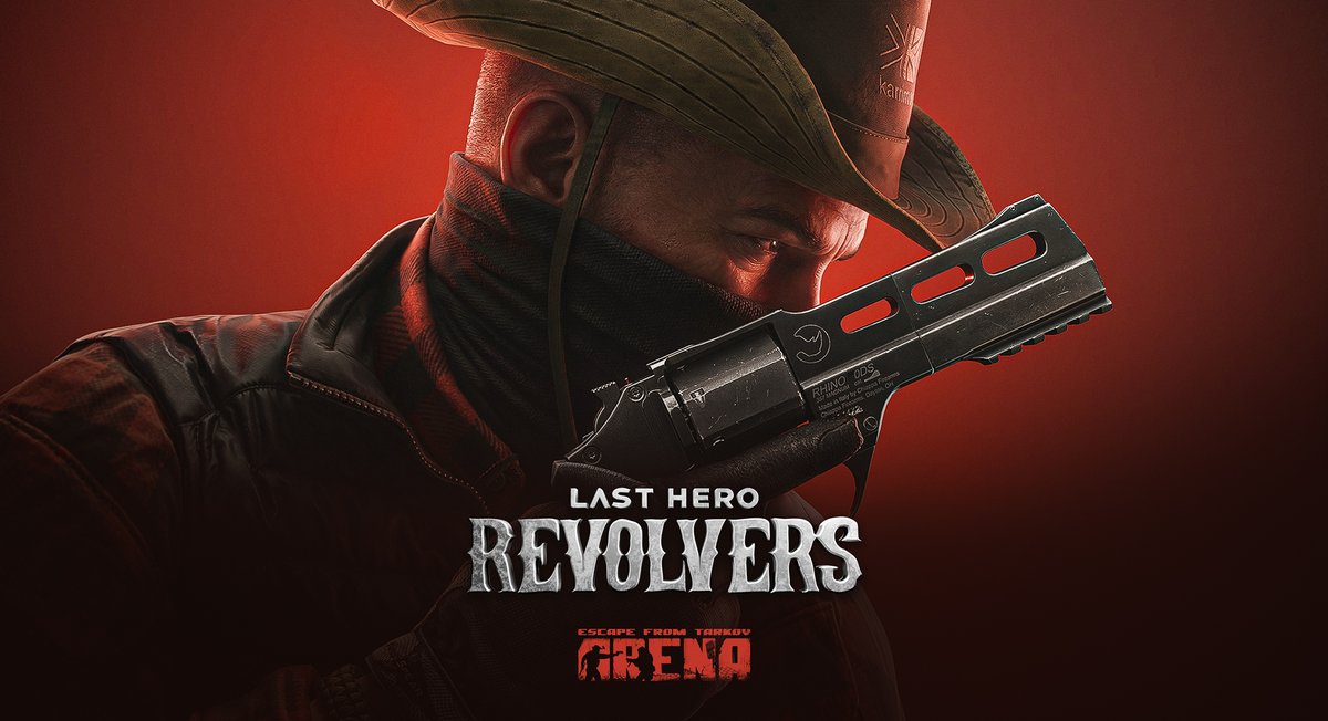 tarkovarena's tweet photo. Last Hero: Revolvers is now live in #TarkovArena!

Step into the Wild West and battle across iconic #EscapefromTarkov locations. Until June 22, battle it out in Last Hero: Revolvers on EMERCOM, Base, and Dorms.

Event participants will also receive:
● 2x Match XP in LH: Revolvers;
● 50% more BattlePass XP;
● A special quest chain.

⚠️ Please restart your game to activate the event.

Heavy is good, heavy is reliable. If it doesn't work, you can always hit them with it.