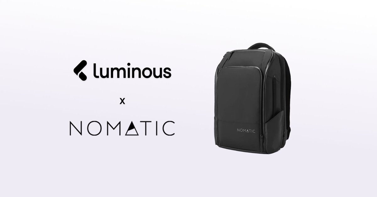 Join_Luminous's tweet photo. 🎒 Great gear is built on great #operations. @Nomaticgear has spent a decade building category-defining products for travelers &amp; adventurers. #Luminous is proud to make their global #inventorymanagement &amp; backend logistics seamless.  #ClientShoutout #Ecommerce #Logistics https://t.co/BUWwHybWdw