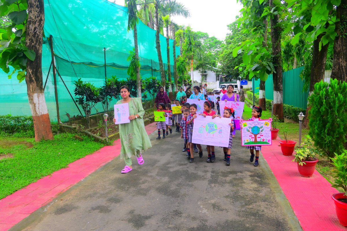 GCSilchar's tweet photo. As part of the Monthly Action Plan for June 2026, a two-day summer camp was organized at GC Campus to teach students the Basic Etiquette,Yoga Practices,No-Plastic Awareness and other activities from June 18 to 19 at Montessori School run by RCWA Silchar.
@Northeast_Zone @NesHqr https://t.co/8TpgKoXFBy