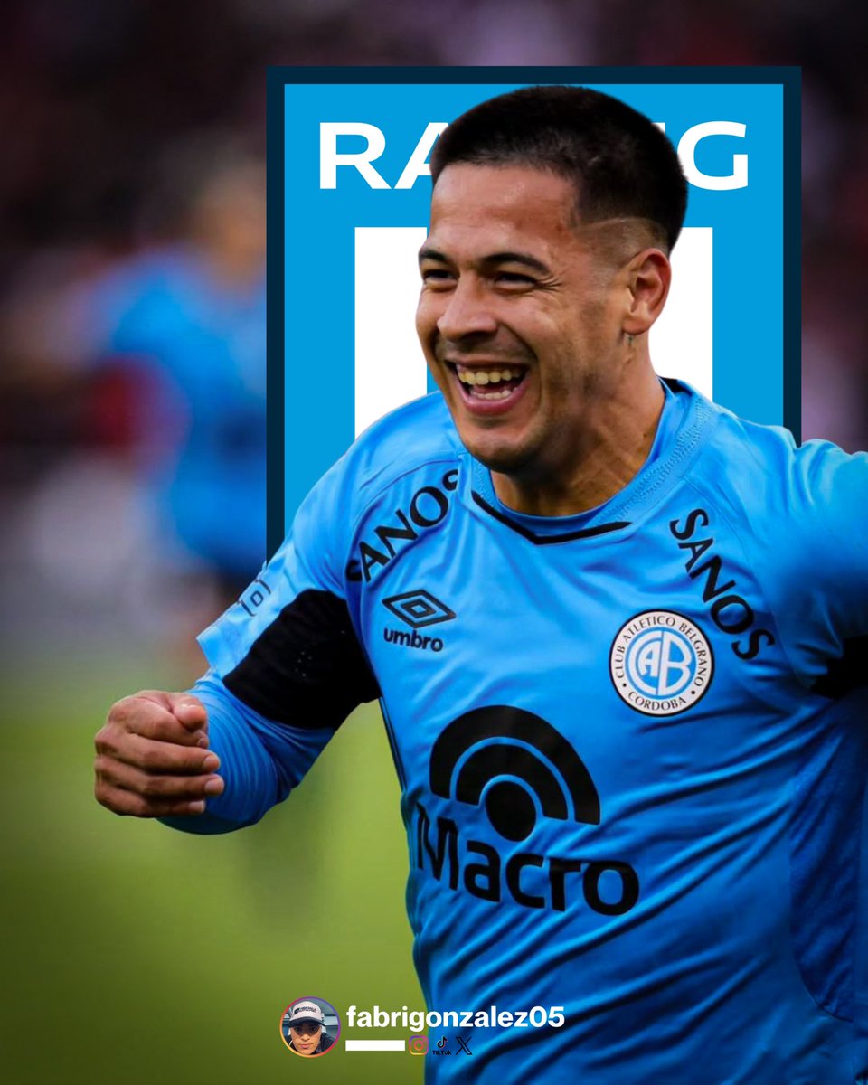 fabrigonzalez05's tweet photo. 🚨 Nicolás Fernández se encuentra en el radar de #RacingClub.

🏴‍☠️ #Belgrano desembolsó 3,5 millones de dólares más 500.000 en variables por el 100% de su pase. No sale por menos de esa inversión.

✍️ Tiene contrato hasta diciembre de 2027. https://t.co/SiVRKWCcOp