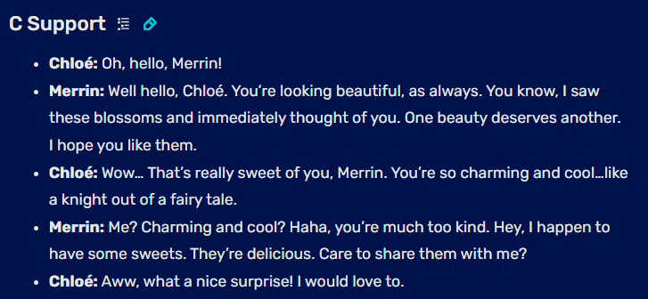 brodianpride's tweet photo. one of the most tragic victims of paired endings being cut. you already know that merrin/chloe ending would've been so gay

C support mind you https://t.co/rMFlUfsPev
