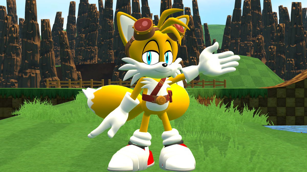 WereboyRyan's tweet photo. Sonic strike as here is the 2nd character promo being Tails the fox but this is the boom outfit to show case a special form!! #tailsthefox #boomtailsthefox #sonicstrike #sonicboom #sfmsonic #sfm #sonicseries https://t.co/oANjXYeYDQ