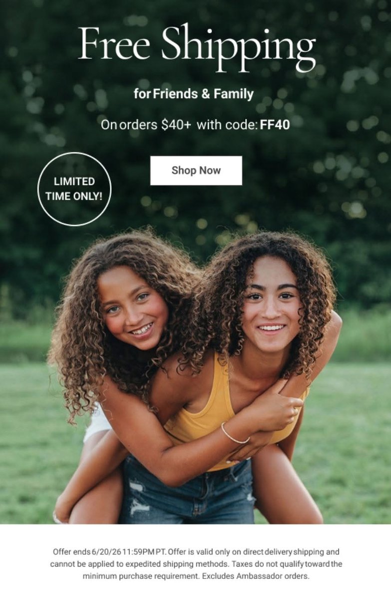 FletcherAvon's tweet photo. 🚚 2 Days Only – FREE Shipping! 🚚
Don't miss out on this special offer!
✨ Free Shipping on ANY $40+ Order
🛍️ Use Code: FF40
📅 Valid 6/19 - 6/20
Shop your favorite beauty, skincare, fragrance, fashion, and wellness products today!
🌐 Shop Here:
 Fletcher Avon Online Store https://t.co/kVx8SbQuMZ