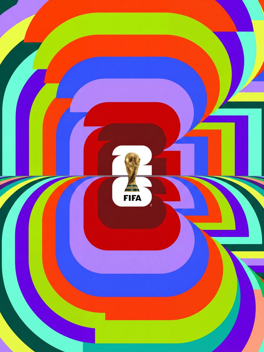 tgel0's tweet photo. Unpopular opinion: the 2026 FIFA World Cup branding is the best one so far. https://t.co/fkxq4WUDhC