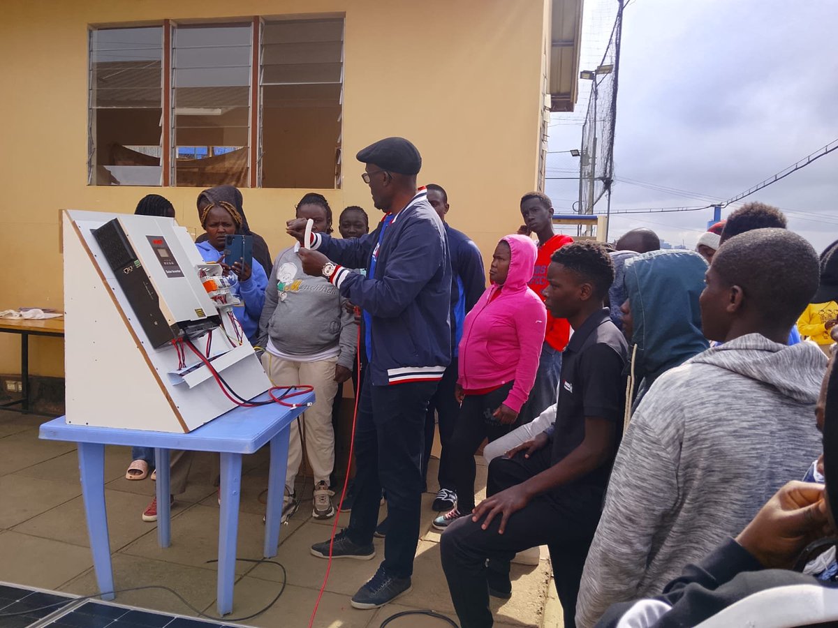 AmplifyhopeAfr's tweet photo. Day 5 – Grand Finale: Bringing It All Together with a Fully Functional 5kW Solar PV System

After five days of intensive learning, hands-on practice, and teamwork, our Solar Installation Training reached an exciting conclusion.

  #SustainableFuture https://t.co/ibf2IWUf9D