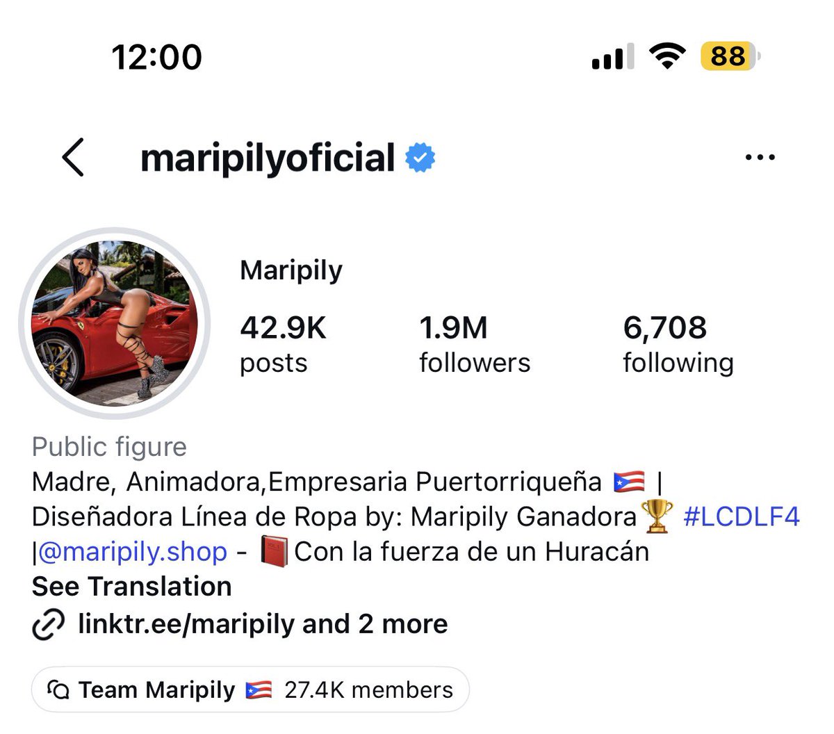 Tropical100x35's tweet photo. 12 stories, 12 ‼️‼️‼️dedicados a Celinee, no dice nombre, pero ni falta hace. Gente, la verdad que yo creo que ya es hora de darle cariño a su cuenta. 

Harta, que tipa tan incongruente y mala.

#LCDLF6 https://t.co/lR89HCKwi4