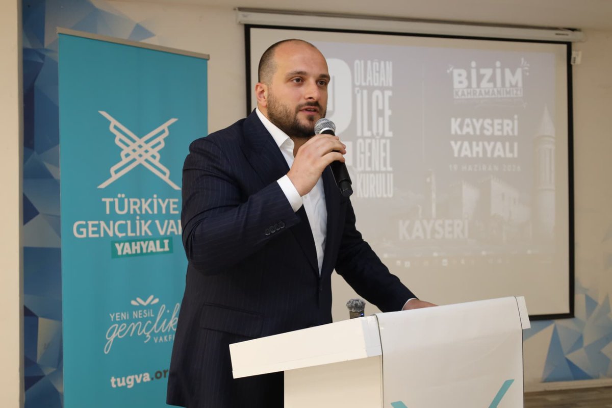 zaferkaramagara's tweet photo. 📍Kayseri

TÜGVA Yahyalı 2. İlçe Olağan Genel Kurulumuzu tamamladık. 

Bizler; mukaddesatına bağlı, medeniyet şuuruna sahip bir neslin yetişmesi adına bu yola baş koyduk.

Bugüne kadar Yahyalı’da bu sancağı gururla taşıyan ve güven tazeleyerek görevine devam eden İlçe Temsilcimiz ve yeni yönetimine muvaffakiyetler diliyorum.