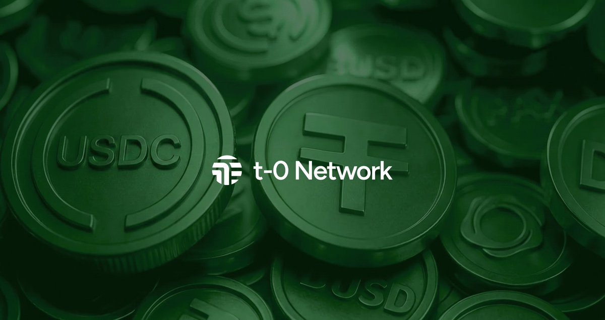 t0network's tweet photo. Juniper Research projects cross-border B2B stablecoin payments will reach $5 trillion by 2035. 

That's a 373x increase from today.

Stablecoins are becoming institutional payment rails. Correspondent banking is the architecture being displaced.

t-0 was built for this. https://t.co/0wdozksHYI