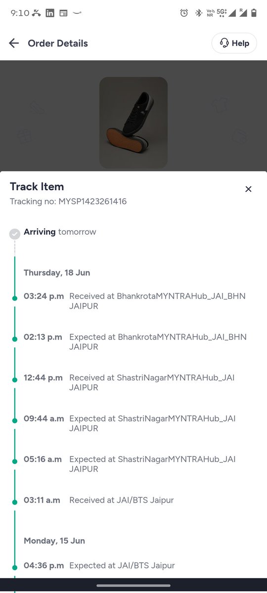 chaubey0's tweet photo. Second cancellation of the same order after the product reached Jaipur delivery hubs. Customer support assured delivery, yet the order was cancelled again citing "unavoidable circumstances" without any explanation. it's a customer trust issue. @Myntra @MyntraSupport #Myntra https://t.co/68PR9cM4np
