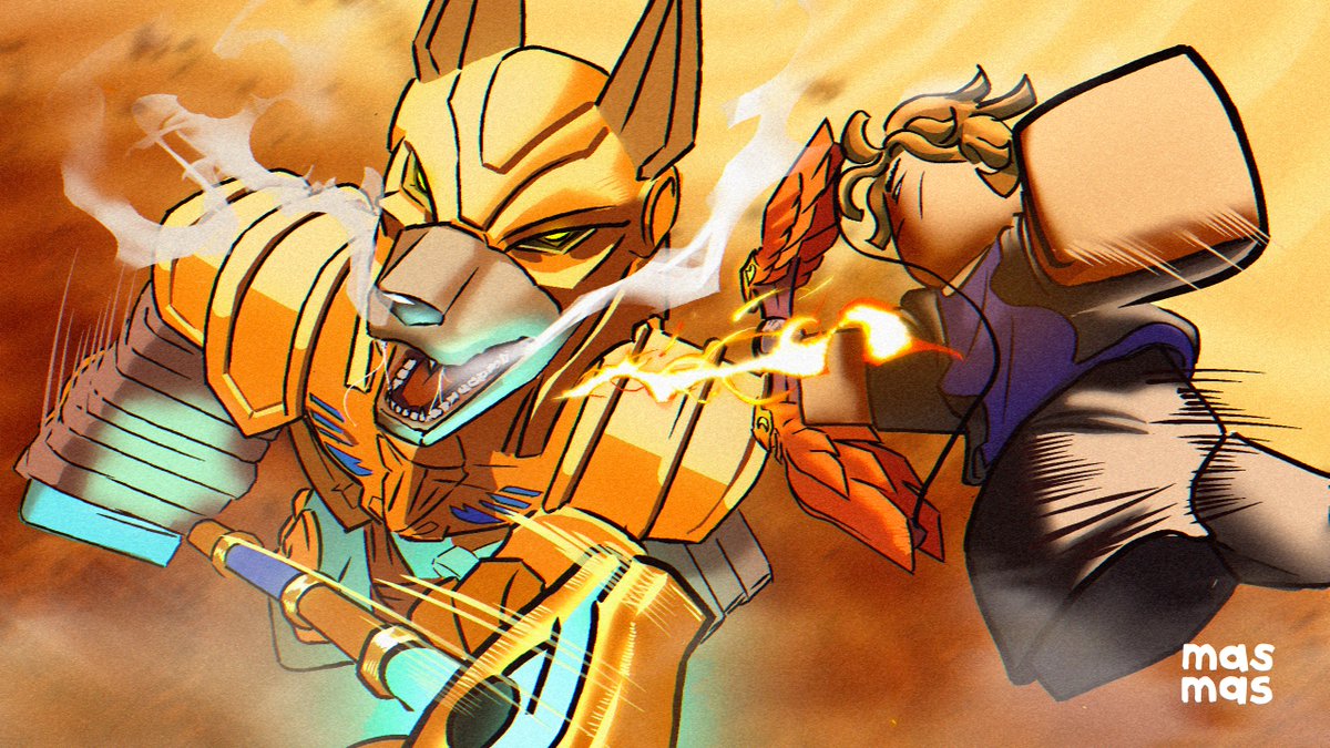 masmas0215's tweet photo. Can you defeat ANUBIS?!😱

A thumbnail commission I did for a client!🐸
Dc: masmas.masmas

#ROBLOX #robloxart #RobloxGFX #RobloxDev https://t.co/I13K9ApdJi
