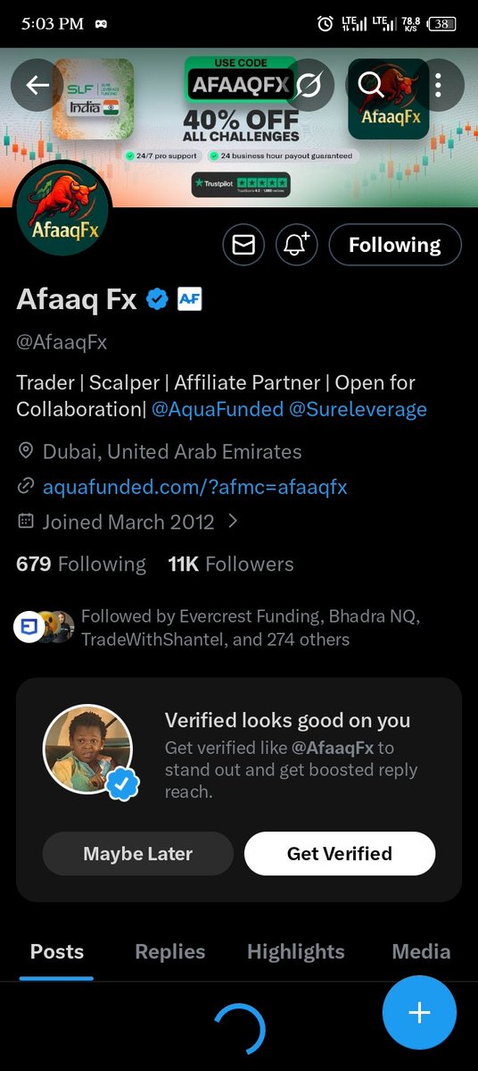 Progress1117015's tweet photo. @AfaaqFx @EquityEdgeUK @EquitySpace1 Done 
@OKARAGAABD43383 
@IlyasBilal70479 https://t.co/opwB9QnxKP
