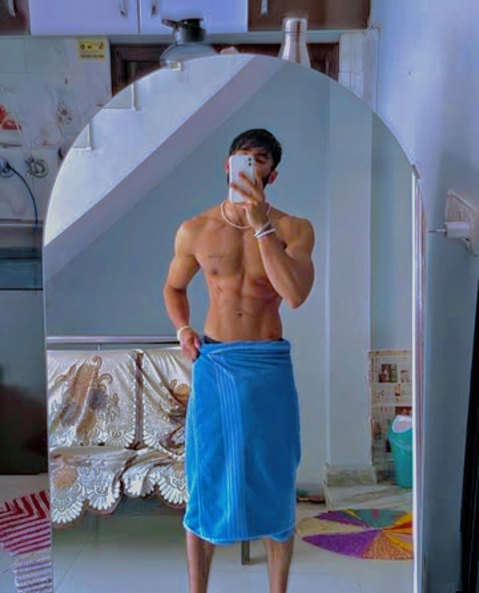 hunky_deepak's tweet photo. Towel around my waist...I think 🤔  Towel not around my waist 🥵☠️ https://t.co/bThcb2sPjp