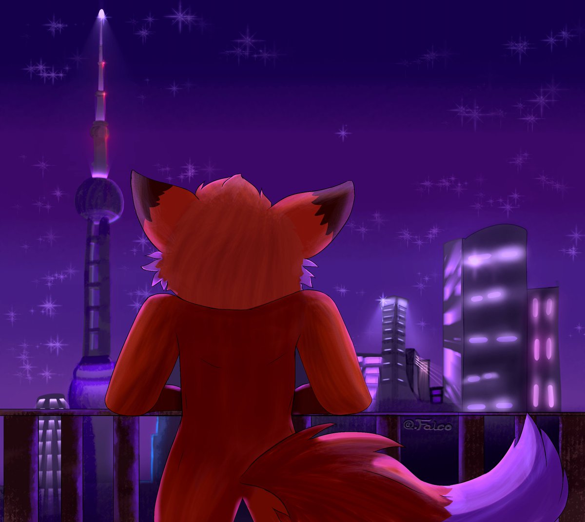 falco_artszr's tweet photo. New drawing following the color wheel sequence ^w^ I love my fursona! #falcoart #smallartist #ocfurry #furry https://t.co/srGKqsbXnf