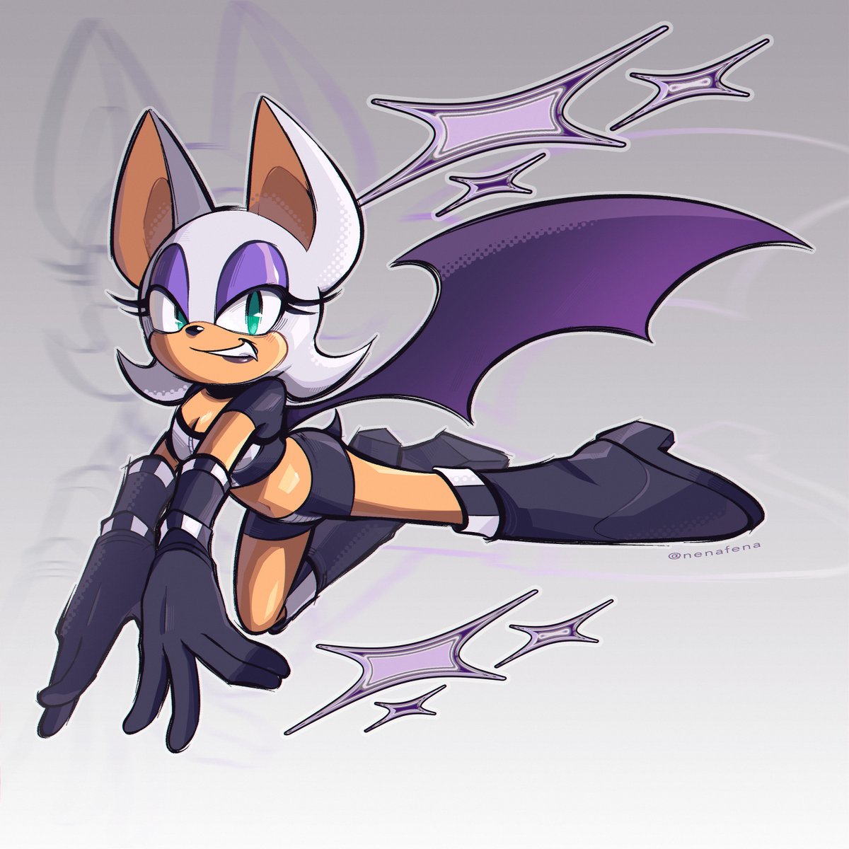 nenafena_'s tweet photo. my part of the collab, drawing rouge in one of her many fits from sa2, its always a blast getting to participate in these!~ 💅🖤
#sonictheheghedog #rougethebat https://t.co/JTVPQmMfTt