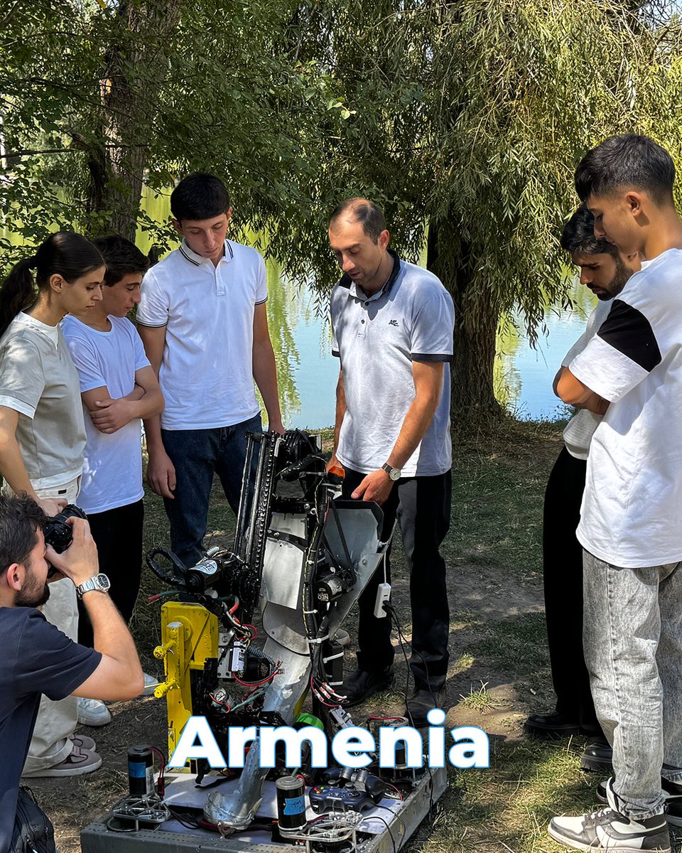 F1RSTglobal's tweet photo. You've seen teams at the event, but what does life look like back home? 🤔 See photos of our teams over the years spreading STEM, bonding, and working on the robot in their respective nations. https://t.co/weT7wsF0Ke