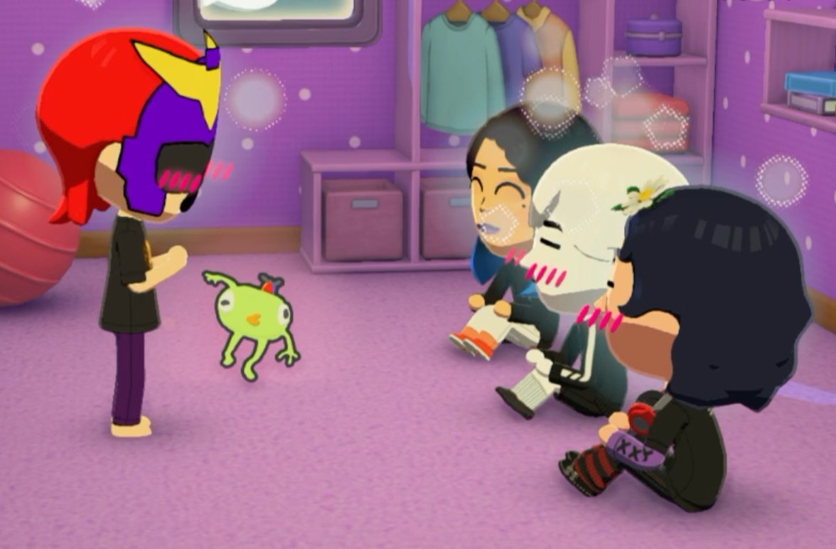 TemporalNix's tweet photo. I had to add Bing Bong to my Tomadachi Island. Suffice it to say, everyone on there loves Bing Bong. https://t.co/G0jfjStfoy