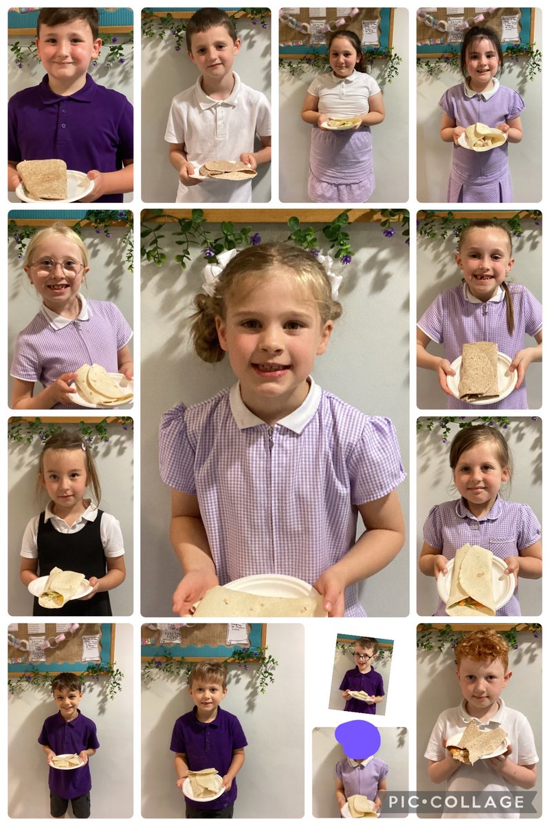 Year2Springwell's tweet photo. We are so happy with the healthy wraps we designed and created. We couldn’t wait to eat them. 😋 😀 https://t.co/e6Slhd1n8H