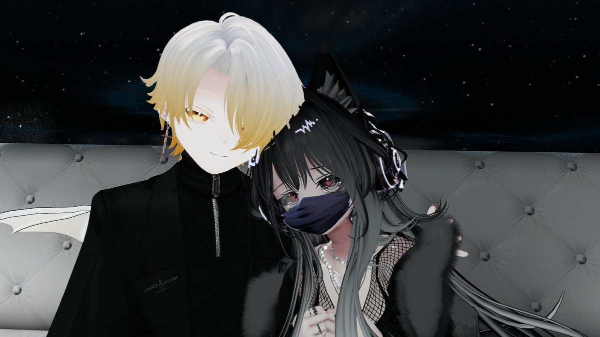 dayamon999's tweet photo. ホスト&キャバ営業回ありがとうございました!
慣れないなりにホスト出来て良かったかな笑
いっぱいカッコイイと言ってもらえて嬉しかった
姫もとってもかわいかったよ
通常回もお待ちしております!
#RizeBAR #vrchat https://t.co/tSP5ECO770
