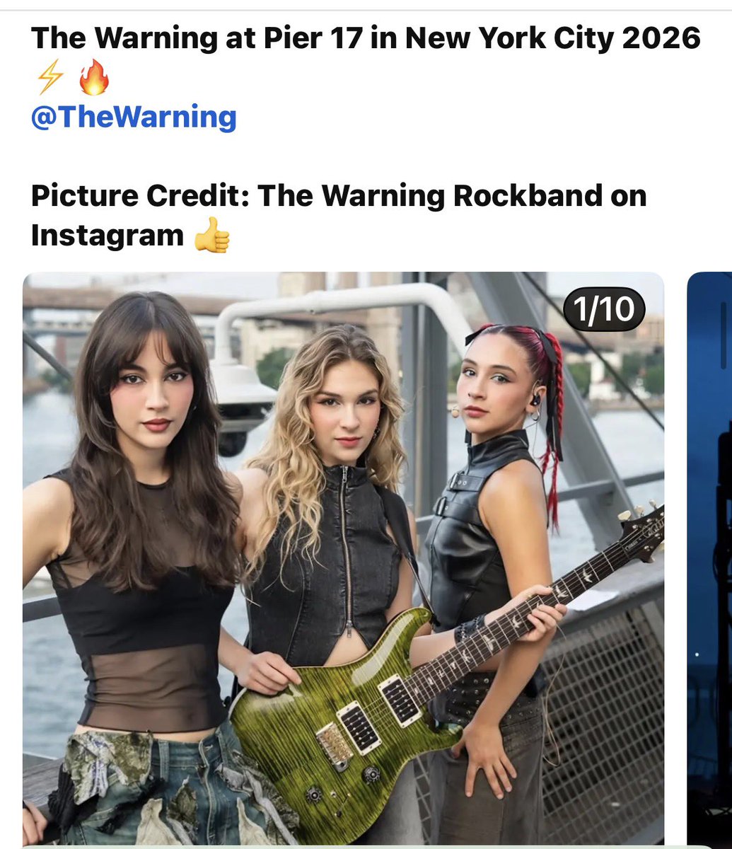 HumdingerNYC's tweet photo. watch this band, thank me later. (you're welcome.) https://t.co/UP89f0FnZm