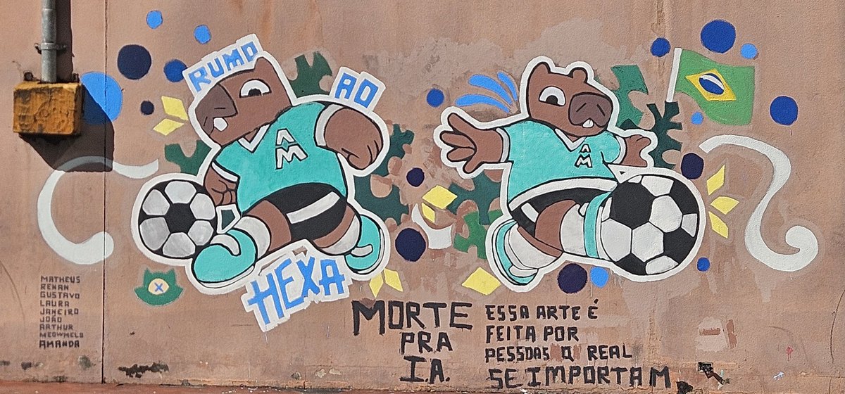Amanda_T3l3s's tweet photo. Essa arte vai ser apagada mesmo, enfim... Obrigada todo mundo que colaborou, a Anhembi não pode apagar o que a gente fez. https://t.co/92OyXuTQXq