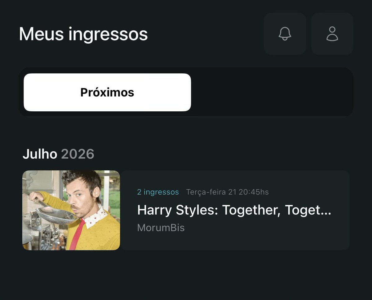_sedenta's tweet photo. VENDO DOIS INGRESSOS PARA SHOW DO HARRY STYLES  Pista - Meia entrada Dia 21/07 

Valor: 350 reais (negociável) https://t.co/XMjR0XBQcm
