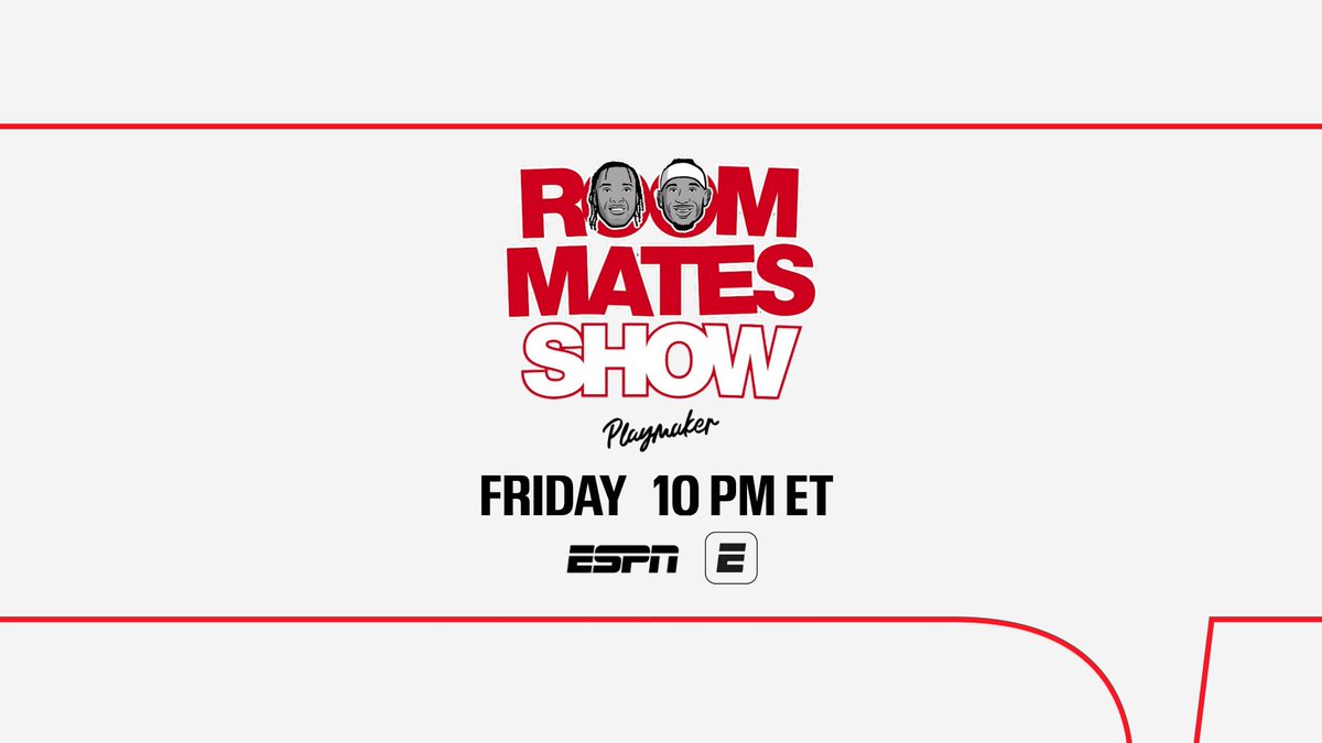 Friday, the @Roommates__Show will air a special episode from @TheGarden on ESPN
🏀 Ft. guest appearances from @stephenasmith, @carmeloanthony, @KarlTowns, @deucemcb11 & more
🏀 10p ET