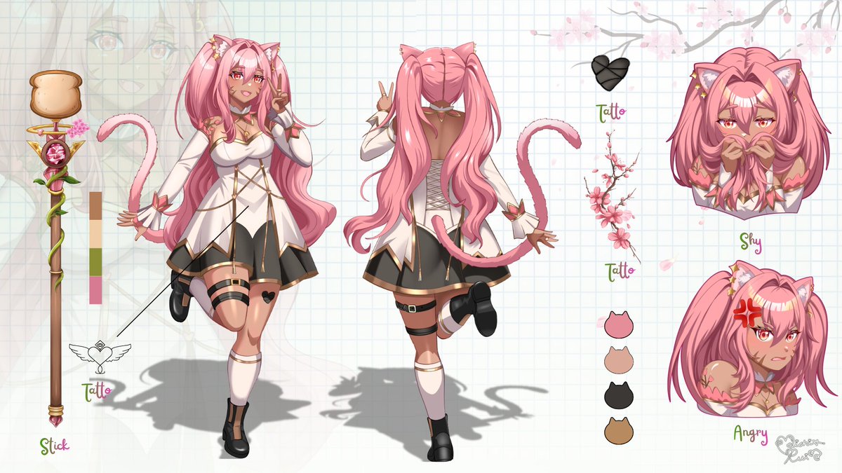 MichiaaaaaaaA's tweet photo. Cuteee character sheet >0< !!! from @AdorableSammich 🤍
#charactersheet https://t.co/Xnbq7euxE1