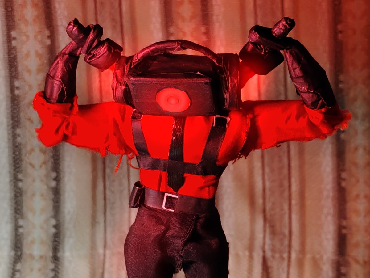 0ziYnv1gT6EzzOJ's tweet photo. （skibiditoilet）オリジナルマルチバースデザイン
dark Speaker man
#skibiditoilet https://t.co/Wycbdpmnv2
