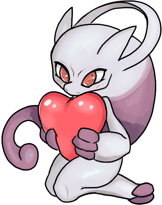 ISuckAtShading's tweet photo. first mewt is with a slightly more pink color palette, 2nd one is with the original palette (but it's an emoji for discord) https://t.co/MZTIWroLje