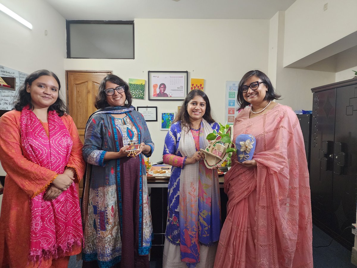 eka_nusrat's tweet photo. Delighted to welcome guests from the British Council Bangladesh to Hashimukh. We look forward to future collaboration for a more inclusive society. https://t.co/6hGGUZ0Z1y